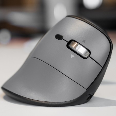Bakkerelkhuizen Fastforward Pro Mouse Myszka Biuro Po Prawej Stronie Rf Wireless + Bluetooth + Usb Type-C Optyczny 5000 Dpi