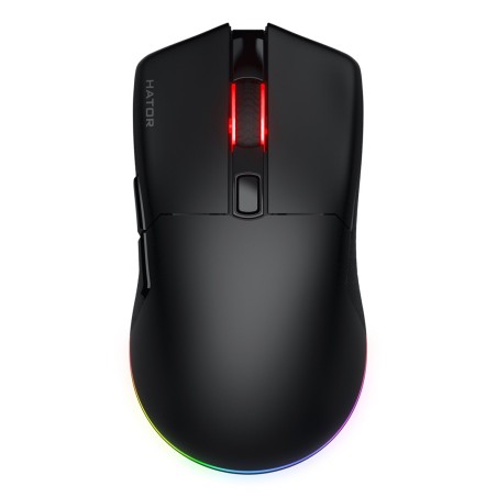 Hator Pulsar 3 Wireless Myszka Gaming Oburęczny Rf Wireless + Bluetooth + Usb Type-C Optyczny 12000 Dpi