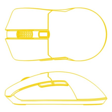 Hator Pulsar 3 Wireless Myszka Gaming Oburęczny Rf Wireless + Bluetooth + Usb Type-C Optyczny 12000 Dpi