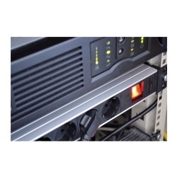 Listwa Zasilająca Brennenstuhl Alu-Line 19" Steckdosenleiste 8-Fach - 10A Sicherungsautomat Und Kaltgerätestecker [19" Steckerle