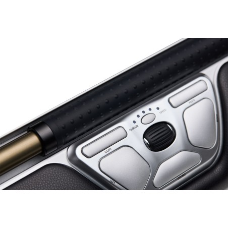 Contour Design Rollermouse Czerwony, Przewodowy, Usb Type-C, 2800 Dpi, Srebrny