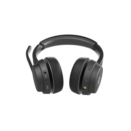 Conceptronic Polona04B Słuchawki/Zestaw Słuchawkowy Przewodowy I Bezprzewodowy Opaska Na Głowę Połączenia/Muzyka Usb Type-C Blue