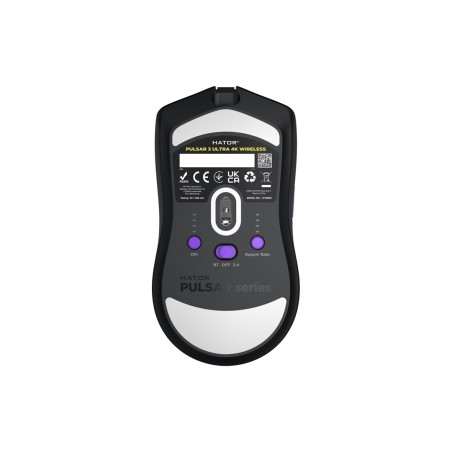 Mysz Dla Graczy Bezprzewodowa Hator Pulsar 3 Ultra 4K Wireless Czarna