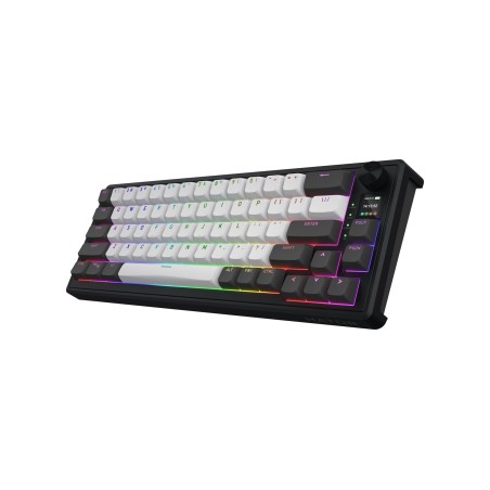 Hator Skyfall Pro Wireless 65 Klawiatura Gaming Usb + Rf Wireless + Bluetooth Qwerty Us English Czarny, Szary