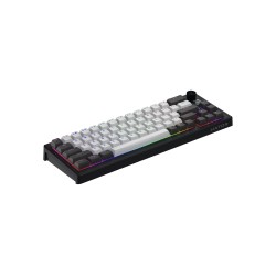 Hator Skyfall Pro Wireless 65 Klawiatura Gaming Usb + Rf Wireless + Bluetooth Qwerty Us English Czarny, Szary