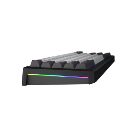 Hator Skyfall Pro Wireless 65 Klawiatura Gaming Usb + Rf Wireless + Bluetooth Qwerty Us English Czarny, Szary