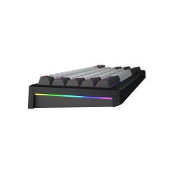 Hator Skyfall Pro Wireless 65 Klawiatura Gaming Usb + Rf Wireless + Bluetooth Qwerty Us English Czarny, Szary