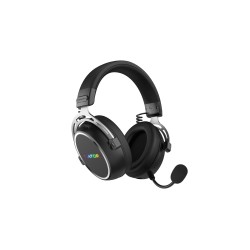 Hator Hypergang 3 Wireless Zestaw Słuchawkowy Bezprzewodowy Opaska Na Głowę Gaming Usb Type-C / Usb Type-A Bluetooth Czarny