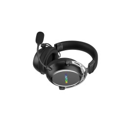 Hator Hypergang 3 Wireless Zestaw Słuchawkowy Bezprzewodowy Opaska Na Głowę Gaming Usb Type-C / Usb Type-A Bluetooth Czarny