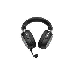 Hator Hypergang 3 Wireless Zestaw Słuchawkowy Bezprzewodowy Opaska Na Głowę Gaming Usb Type-C / Usb Type-A Bluetooth Czarny