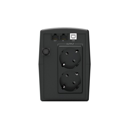 Conceptronic Ups 650Va/360W/2Xschuko/Hid Usb/Rj45In/Out Bk