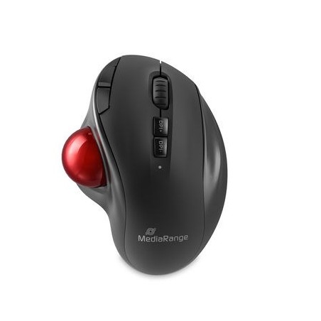 Mediarange Mros263 Myszka Dom Po Prawej Stronie Usb Type-C Manipulator Kulkowy 2400 Dpi