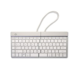 Klawiatura R-Go Tastatur Split Break Us-Layout Bluetooth Weiăź