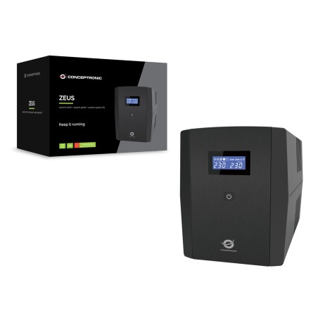 Zasilacz Awaryjny Ups Conceptronic 2200 Va/1320 W/4 W/Wielka Brytania/Hid Usb/Rj45In/Wyjście/Avr Sw