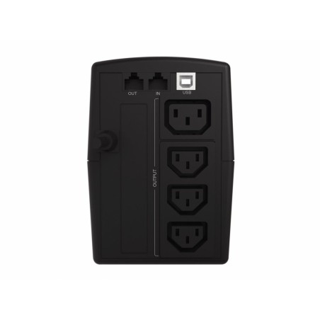 Zasilacz Awaryjny Ups Conceptronic 1000 Va/600 W/4Xiec/Hid Usb/Rj45 In/Out/Avr Sw