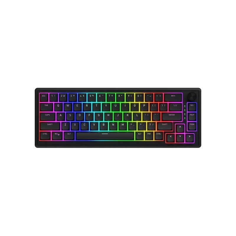 Hator Skyfall 65 Wired Klawiatura Uniwersalne Usb Qwerty Angielski Czarny