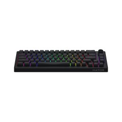 Hator Skyfall 65 Wired Klawiatura Uniwersalne Usb Qwerty Angielski Czarny