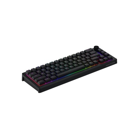 Hator Skyfall 65 Wired Klawiatura Uniwersalne Usb Qwerty Angielski Czarny