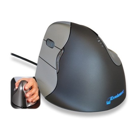 Myszka Pionowa Evoluent Vertical Mouse4 Dla Leworęcznych