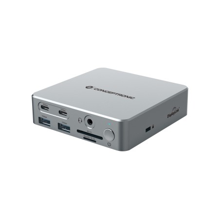 Stacja Dokująca Conceptronic 15-1 Usb-C- 2Xhdmi/2Xusb-C/4Xusb-A/+80W Si