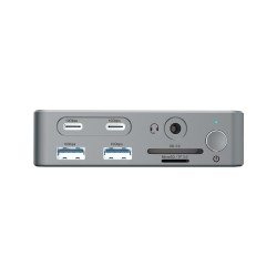 Stacja Dokująca Conceptronic 15-1 Usb-C- 2Xhdmi/2Xusb-C/4Xusb-A/+80W Si
