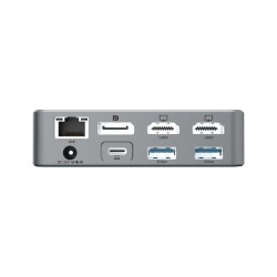 Stacja Dokująca Conceptronic 15-1 Usb-C- 2Xhdmi/2Xusb-C/4Xusb-A/+80W Si