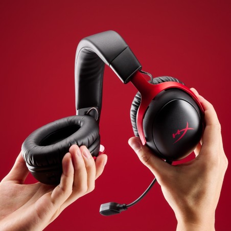 Hyperx Cloud Iii Wireless – Bezprzewodowy Zestaw Słuchawkowy Do Gier (Czarno-Czerwony)