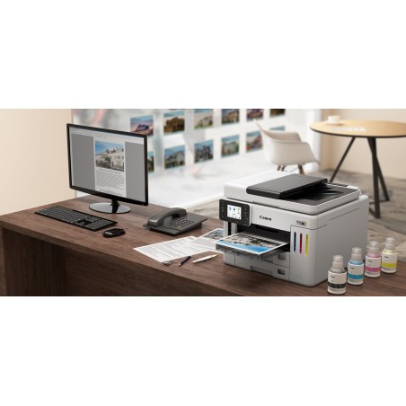 Drukarka Canon Maxify Gx 7150, Atramentowy, Druk Kolorowy, 600 X 1200 Dpi, A4, Druk Bezpośredni, Biały