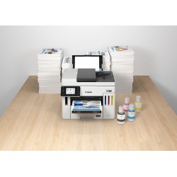 Drukarka Canon Maxify Gx 7150, Atramentowy, Druk Kolorowy, 600 X 1200 Dpi, A4, Druk Bezpośredni, Biały