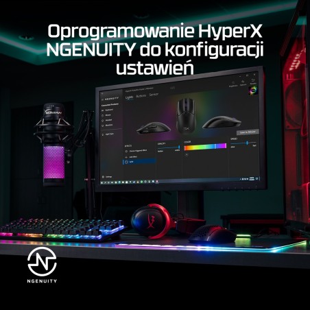 Myszka Pulsefire Haste 2 Bezprzewodowa