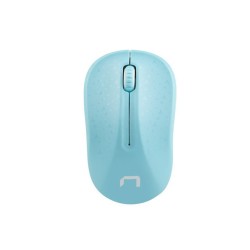 Natec Mysz Bezprzewodowa Toucan Blue-White 1600Dpi Nmy-1651