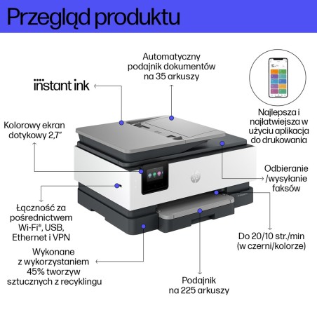 Urządzenie Wielofunkcyjne Hp Officejet Pro 8132E
