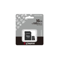 Kingston Microsdhc 16Gb Industrial C10 A1 Pslc Card