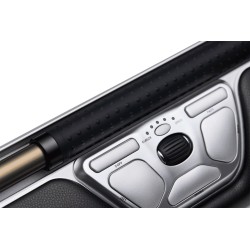 Contour Design Rollermouse Czerwona Max, Przewodowa, Usb Type-A, 2800 Dpi, Srebrny