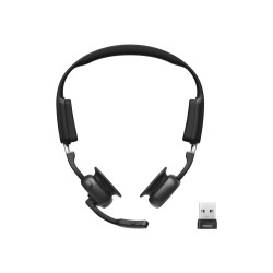 Shokz C610-Aa-Bk Słuchawki/Zestaw Słuchawkowy Bezprzewodowy Nauszny Biuro/Centrum Telefoniczne Usb Typu-A Bluetooth Czarny