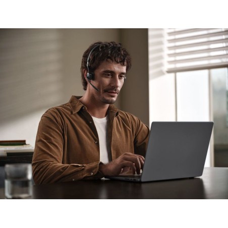 Shokz C610-Aa-Bk Słuchawki/Zestaw Słuchawkowy Bezprzewodowy Nauszny Biuro/Centrum Telefoniczne Usb Typu-A Bluetooth Czarny