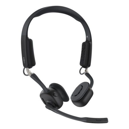 Shokz C610-An-Bk Słuchawki/Zestaw Słuchawkowy Bezprzewodowy Nauszny Biuro/Centrum Telefoniczne Bluetooth Czarny