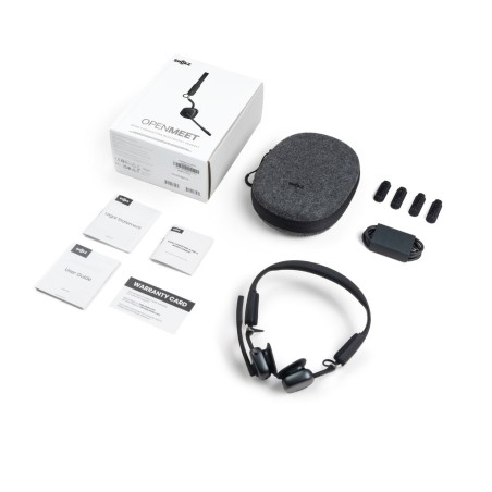Shokz C610-An-Bk Słuchawki/Zestaw Słuchawkowy Bezprzewodowy Nauszny Biuro/Centrum Telefoniczne Bluetooth Czarny