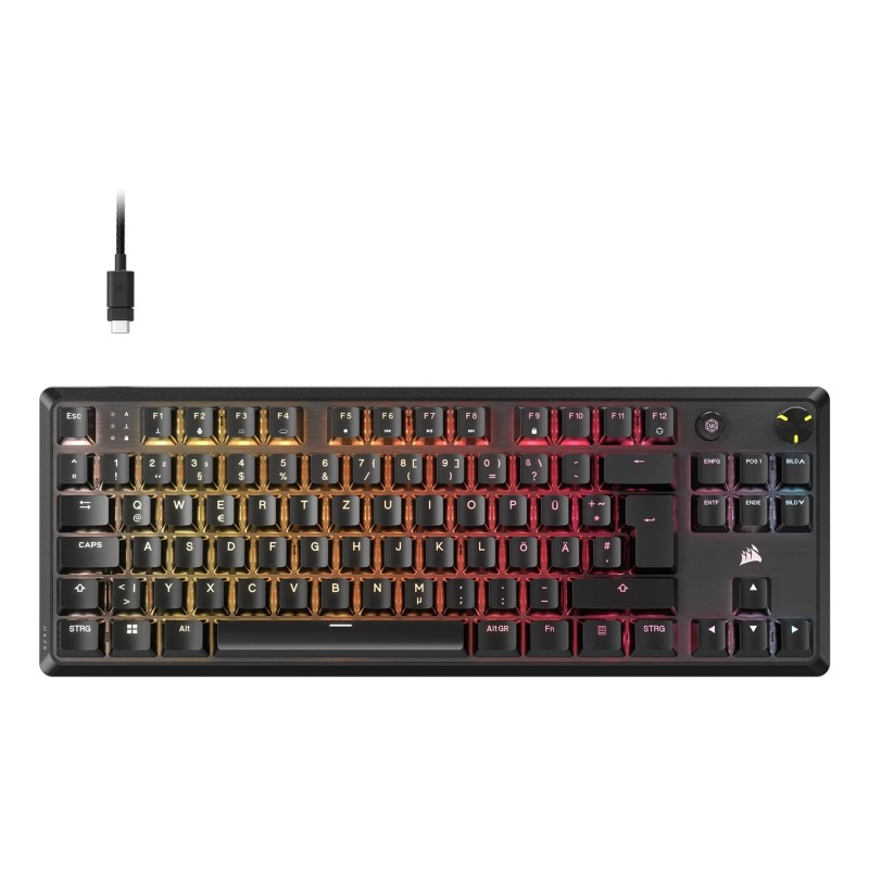 Klawiatura Corsair Tas K70 Core Tkl Usb Rgb Led Black