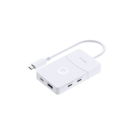 D-Link Dup-501 Huby I Koncentratory Usb 3.2 Gen 1 (3.1 Gen 1) Type-C 5000 Mbit/S Biały