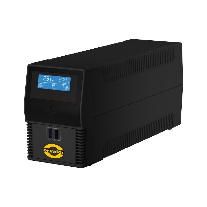 Orvaldi Id650Iec Zasilacz Ups Technologia Line-Interactive 0,6 Kva 360 W