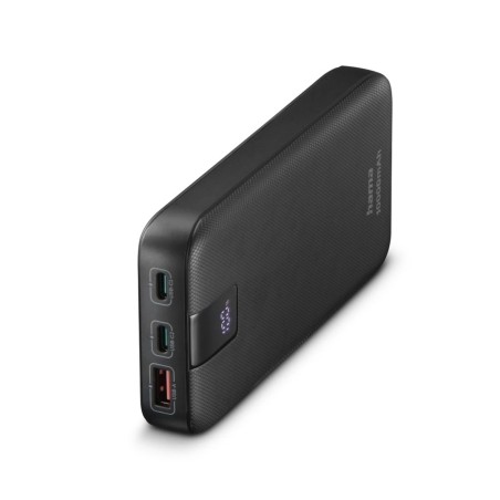 Hama 00201718 Bank Mocy Litowo-Polimerowy (Lipo) 10000 Mah Antracyt