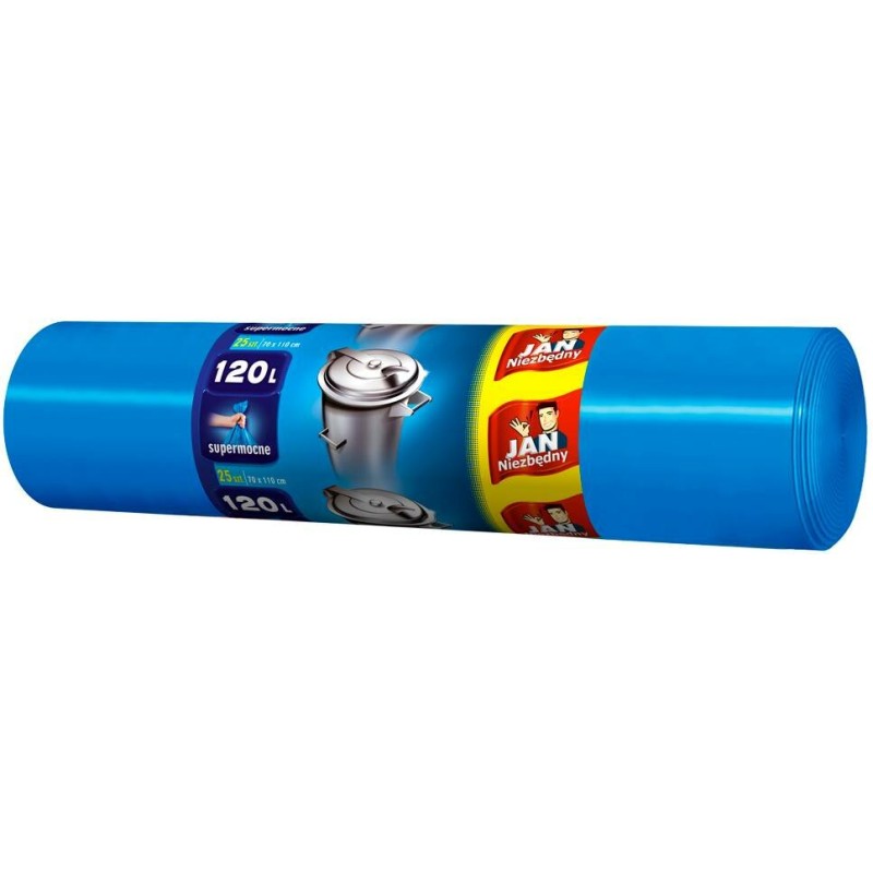 Jan Niezbędny Worki Ld Niebieskie 120L 25 Szt. 04409