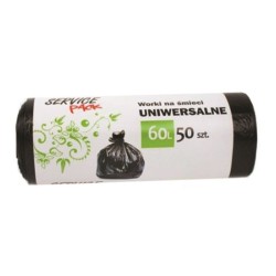 Stella Worki 60L Na Śmieci Hdld, Czarne (50 Szt.)  St-Hr-033713