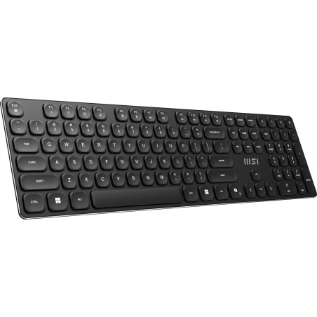Zestaw Klawiatura + Mysz Msi Forge K210 Wireless Mouse And Keyboard Combo Bezprzewodowe Czarne