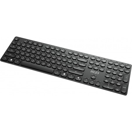 Zestaw Klawiatura + Mysz Msi Forge K210 Wireless Mouse And Keyboard Combo Bezprzewodowe Czarne