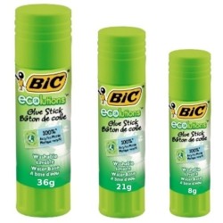Klej W Sztyfcie Bic Ecolutions 21G (20 Sztuk) 8923452
