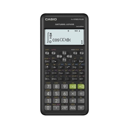 Casio Kalkulator Naukowy Fx-570Esplus-2-B, 417 Funkcji, 77X162Mm, Czarny