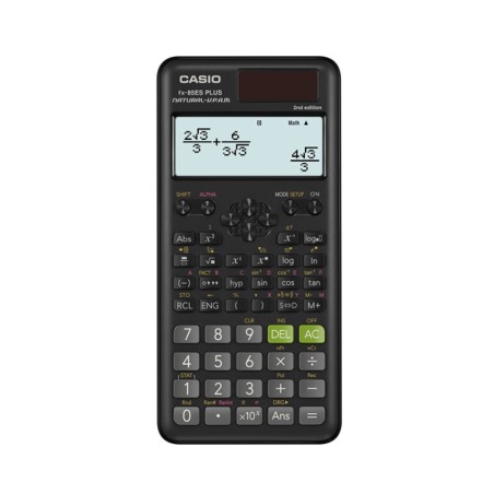 Casio Fx-85Esplus-2 B Kalkulator Naukowy 252 Funkcje, 77X162Mm, Kartonik, Czarny