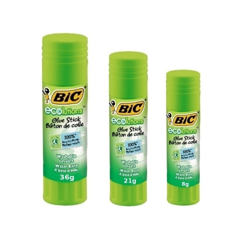 Klej W Sztyfcie Bic Ecolutions 8G (30 Sztuk) 9211871